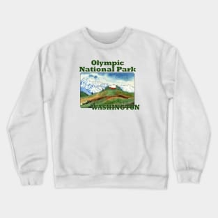 Olympic National Park, Washington Crewneck Sweatshirt